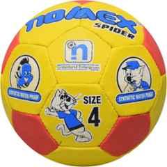 Nomex Spider Rubber Yellow & Orange Football, Size: 4