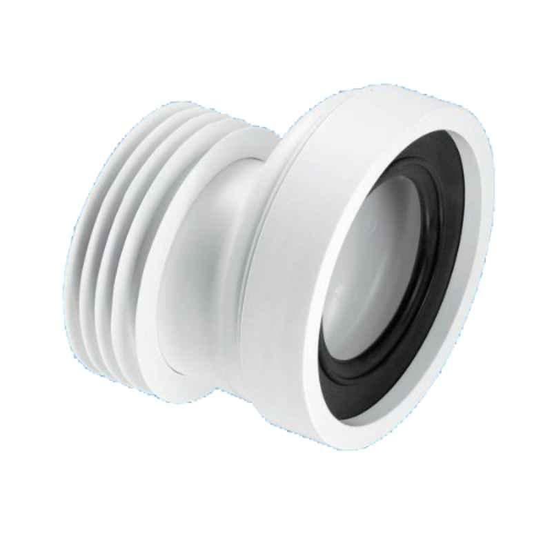 McAlpine 20mm PP Offset Rigid WC Connector, WC-CON4