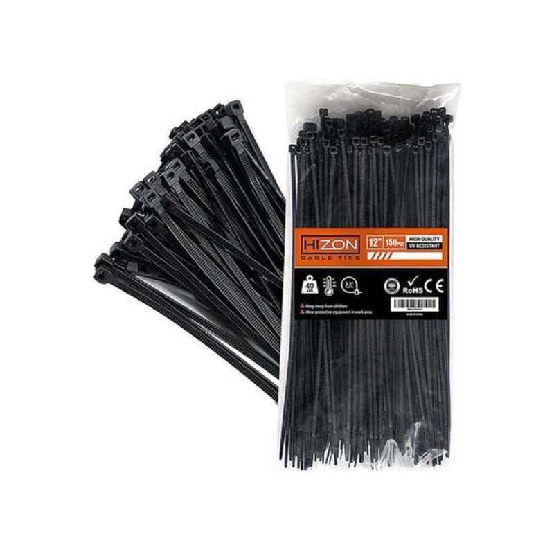 Generic 6 inch Black Cable Tie, CT150W