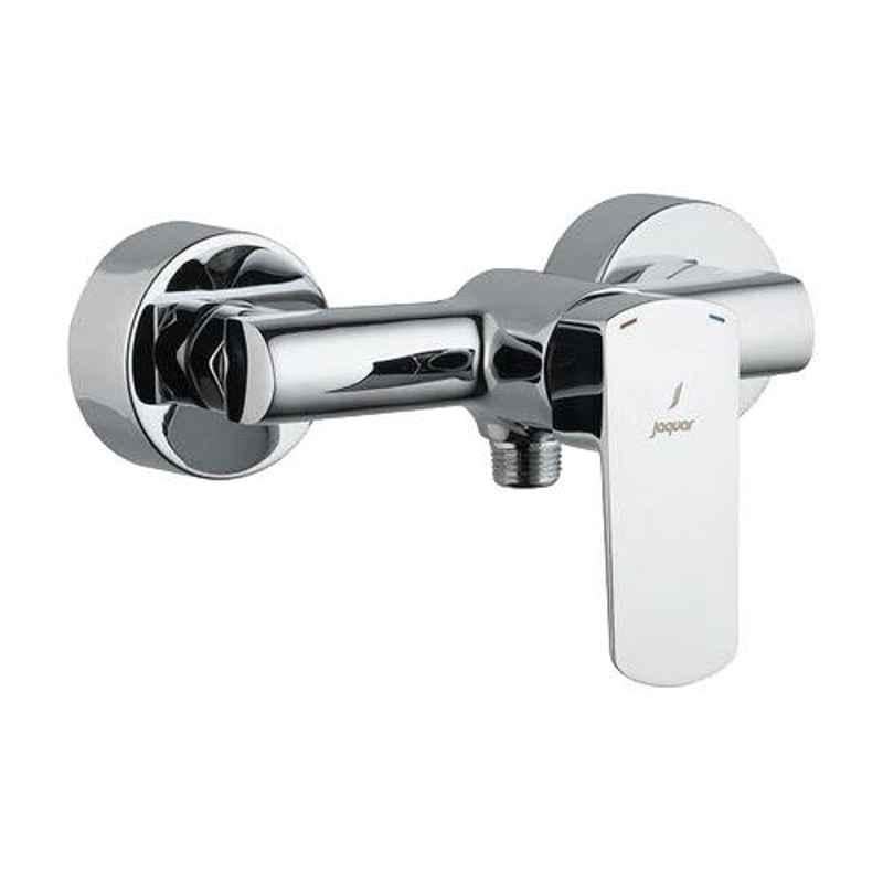 Jaquar Kubix Prime Stainless Steel Single Lever Shower Mixer with Leg & Wall Flange, KUP-SSF-35149PM