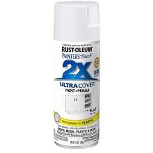 Rust-Oleum 249126 340g Matte Flat White Painters Touch Acrylic Spray Paint