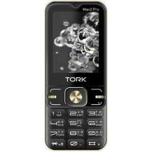 Tork Max 2 2.8 inch Black & Gold Feature Phone