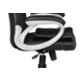 High Living Cupid Leatherette Medium Back Black Office Chair (Pack of 2)