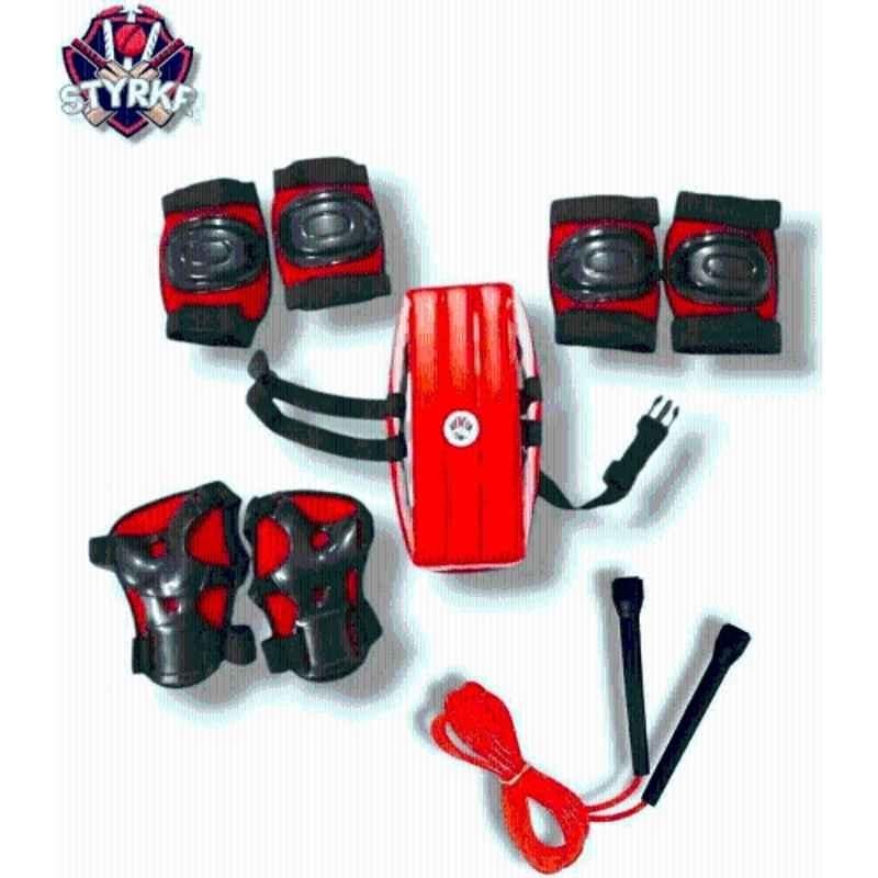 STYRKR Plastic & EVA Foam Multicolour Skating Guard, protective Skating Guard Kit Skate, Protection Set-114 Skating KitKIT-889