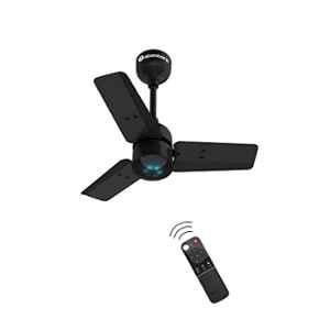 Atomberg Renesa 28W Black 5 Star 3 Blade BLDC Motor Ceiling Fan with Remote, Sweep: 600 mm