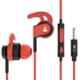 boAt Basshead 242 Red Sports Style In Ear Wired Headset with Mic