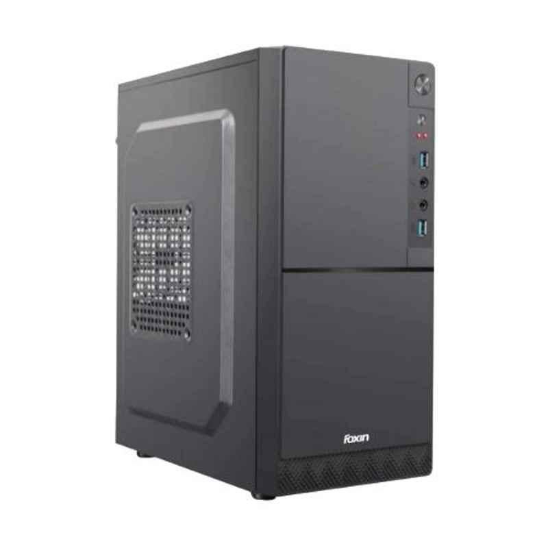 Foxin DEZIRE Aesthetic Black Mid Tower PC Cabinet with SMPS