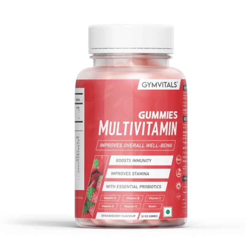 Gymvitals 60Pcs Multivitamin Gummies Capsule