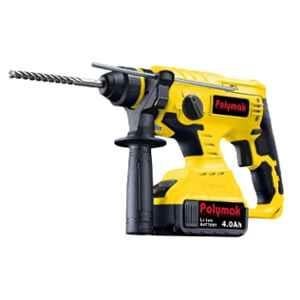 Polymak 1400rpm 18V Cordless Rotary Hammer, PM-CRH-18VB-2BL