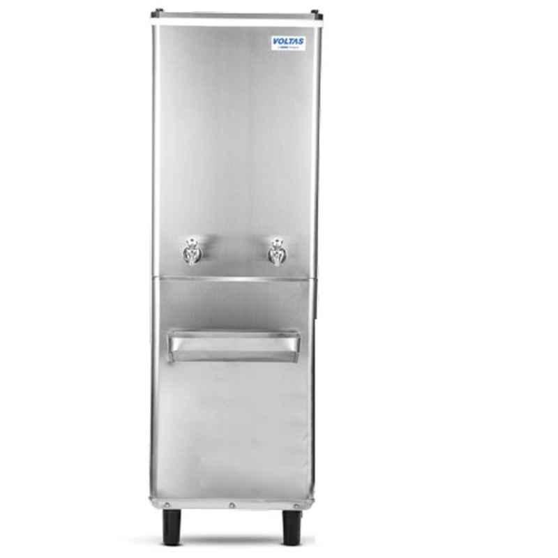 Voltas 20L Stainless Steel Normal & Cold Water Cooler with 2 Faucets