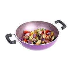 Wonderchef Venice 16cm 1 Litre Aluminium Purple Non-Stick Mini Kadhai with 1 Year Warranty, 63154825