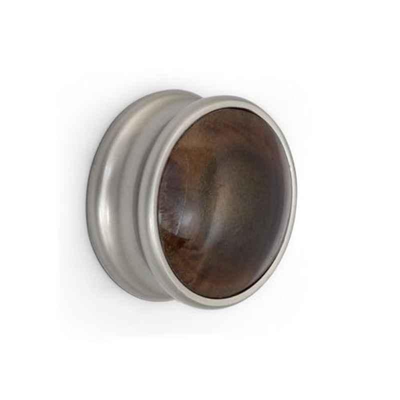 Plantex Knobs for Drawers/Drawer Knobs/Round Knobs for Cabinets/Pull-Push Knob for Kitchen/Bedroom Drawer Satin