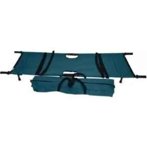 Desco 208x55x13cm Mild Steel Double Foldable Stretcher, STAS 502