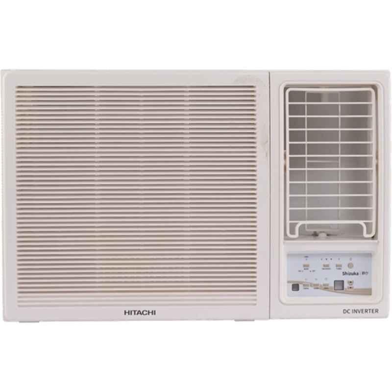Hitachi 1.5 Ton 3 Star White Window Fixed Speed AC with 2025 Model Year, RAW318HIEO