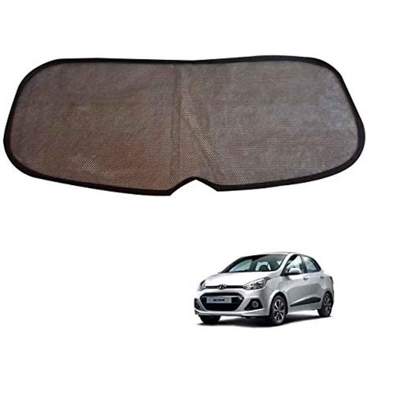 Kozdiko Mesh Black Rear Window Sunshade Car Diggy Curtain for Hyundai Xcent