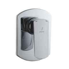 Jaquar Kubix Prime White Matt Single Lever Concealed Deusch Mixer with Connection to Spout, KUP-WHM-35229PM