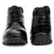 RED CAN SGE1170BLK Leather High Ankle Steel Toe Black Work Safety Boots, Size: 8