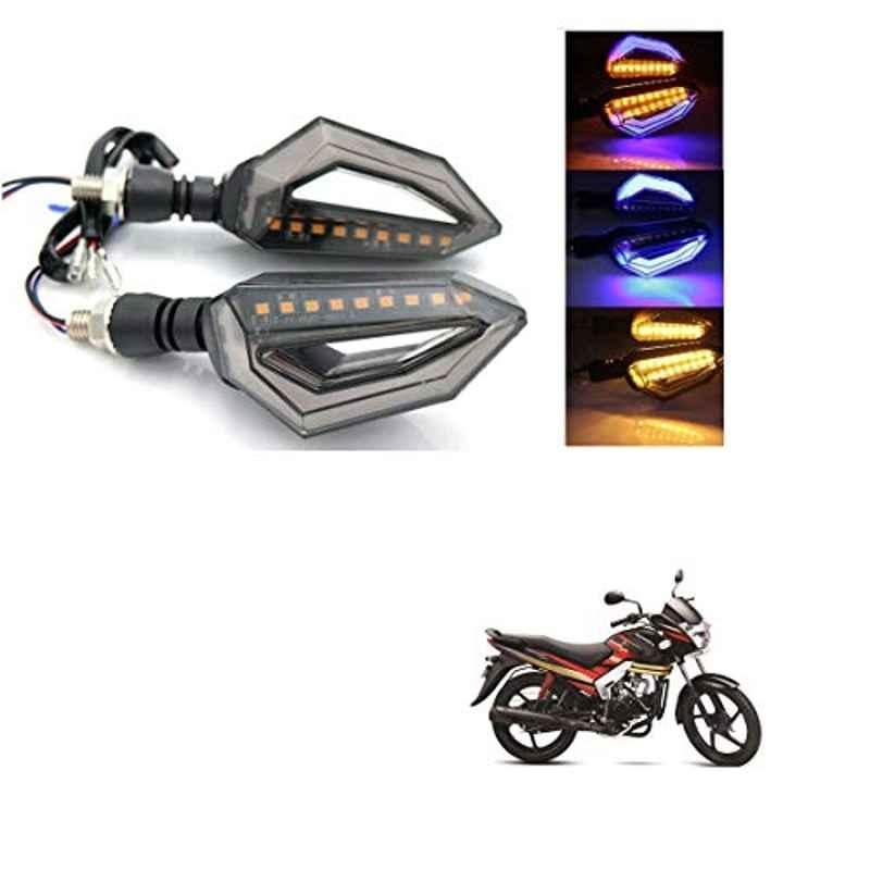 Buy Kozdiko Pcs Bike D Shaped LED Front Rear Side Turn