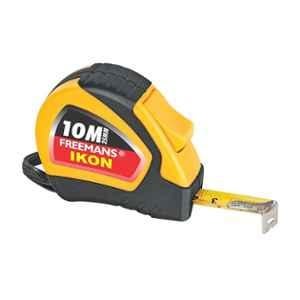 Freemans Ikon 25mm Measuring Tape, Length: 10 m, IK1025 (Pack of 10)