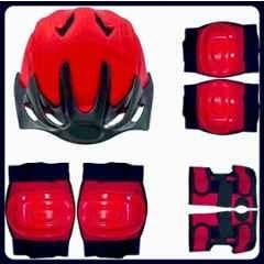 RB International Plastic & EVA Foam Red Skating Kit Premiumm-096 Skating Kit