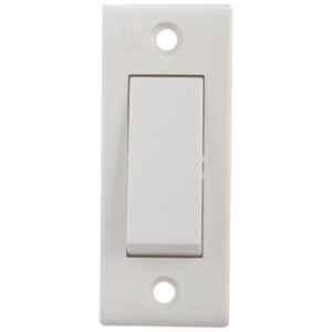 Anchor Penta Deluxe 6A 1 Way White Switch, 14111 (Pack of 30)