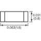 Taiyo Yuden HK 39nH 300mA 600MOhm Unshielded Multilayer Inductor, HK160839NJ-T