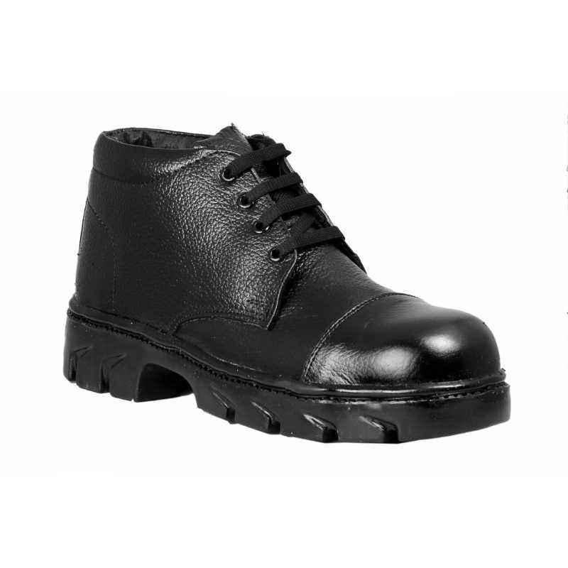 Jk Steel JKPB008BLK Steel Toe Safety Shoes, Size: 6