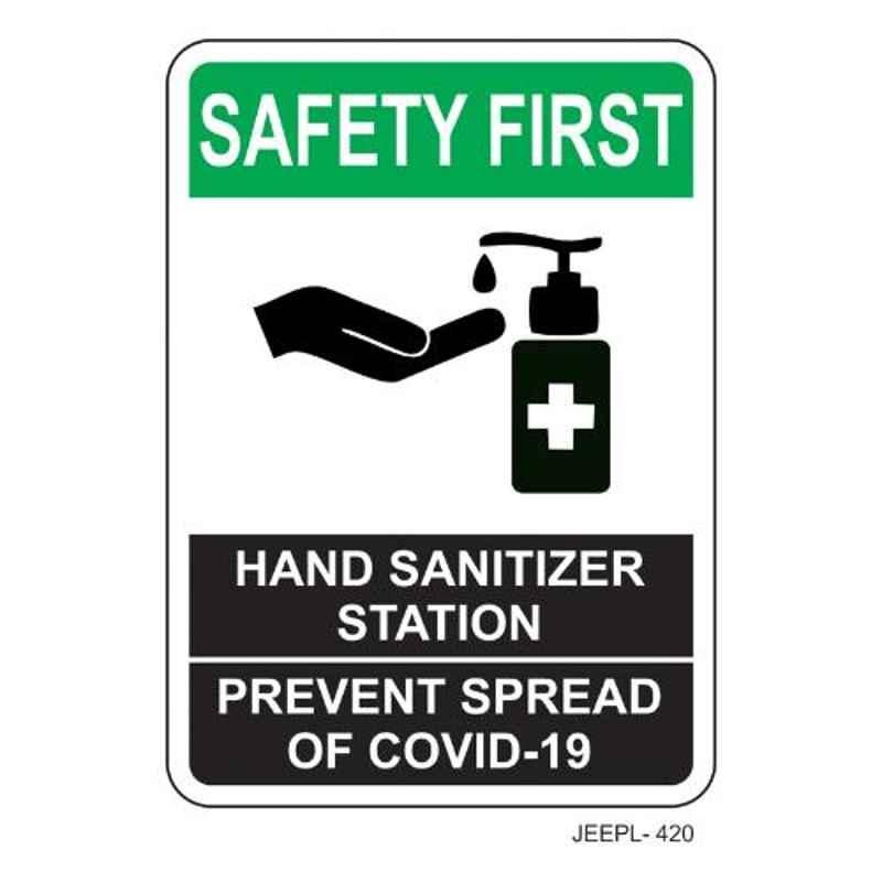 Jeepl Safety First Hand Sanitizer Sticker, jeepl-420