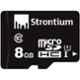 Strontium 8GB Black C10 MicroSDHC Memory Card, SR8GTFC10R