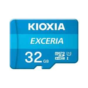 Kioxia Exceria 32GB C10 100Mbps Blue Memory Card, LMEX1L032GG4