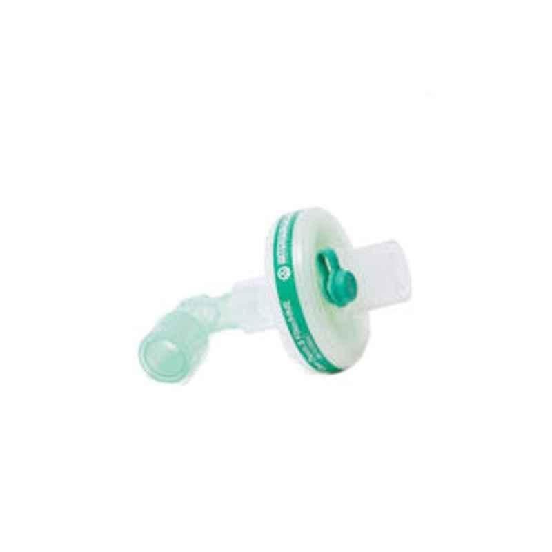 Intersurgical Clear-Therm3 Heat & Moisture Exchanging Filter with Fixed Elbow & Luer Port, 1541197