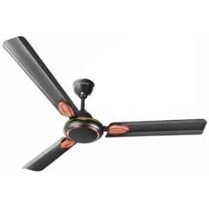 Longway Kiger 50W Smoked Brown 3 Blade Ultra High Speed Ceiling Fan, Sweep: 1200 mm