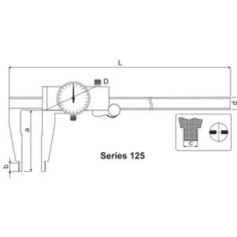 Yamayo 1000mm Dial Caliper Bliss