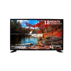 Melbon 32 inch Black HD Ready Smart Android LED TV with 18