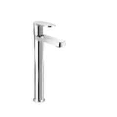Somany Thistle Brass Chrome Finish Extended Body Pillar Tap, 272211140171