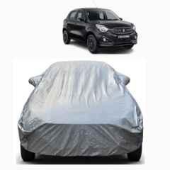 Aarex Auto Polyester Silver 100% Waterproof Car Body Cover with Mirror Pocket, Buckle Straps, All Weather, UV & Heat Resistant for Maruti Suzuki Celerio