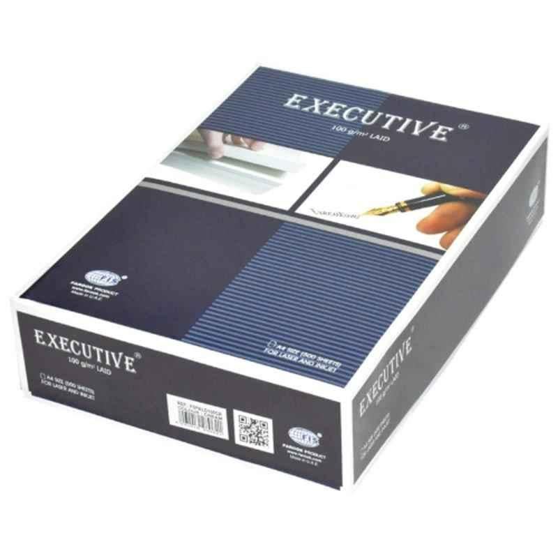 FIS Executive A4 100 GSM Cream Laid Bond Paper