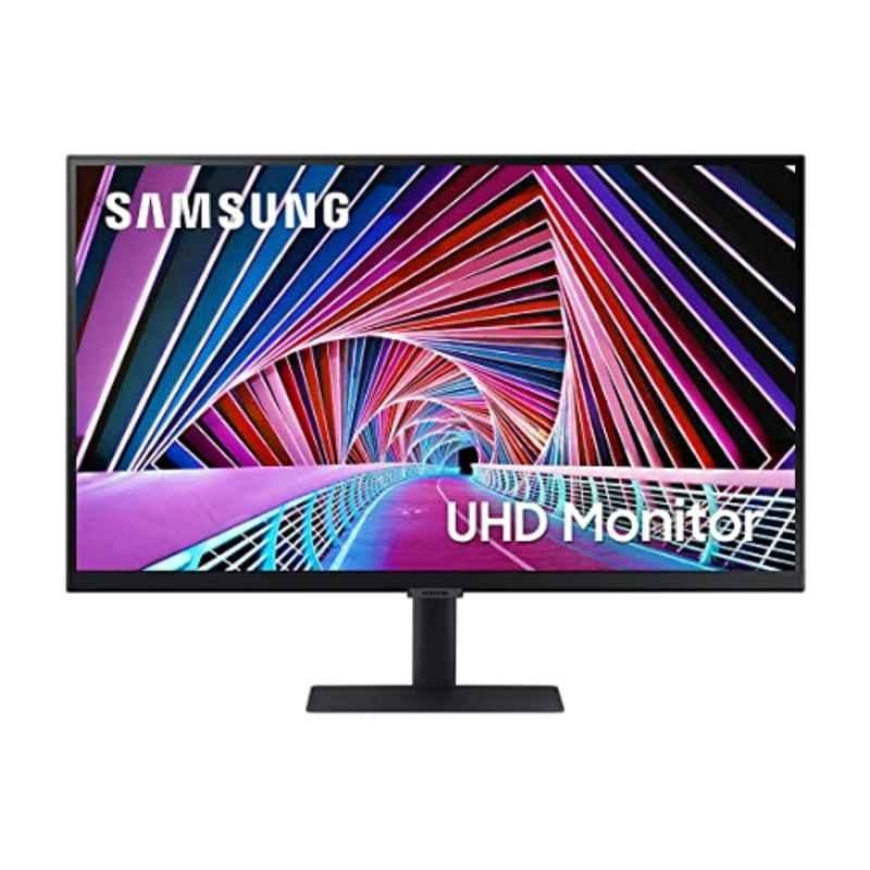 Samsung 27 inch 60Hz 5ms Black UHD LED Monitor with IPS Panel, LS27A700NWWXXL