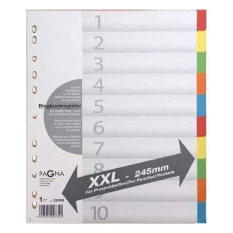Pagna XXL 245x300mm 10 Tabs Manila Colored Divider