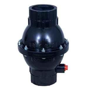 Kamal Agrotech 2 inch PVC Black Non Return Valve without Flange