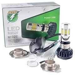AOW Universal RTD M6 (Super Bright) Led Headlight with Fan for Honda Models (12V / 25W)