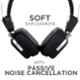 boAt Rockerz 610 Black On Ear Foldable Bluetooth Headphone