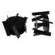 Greenleaf Left & Right Black Tiller Blade Set for Brush Cutter, BL-TA-54