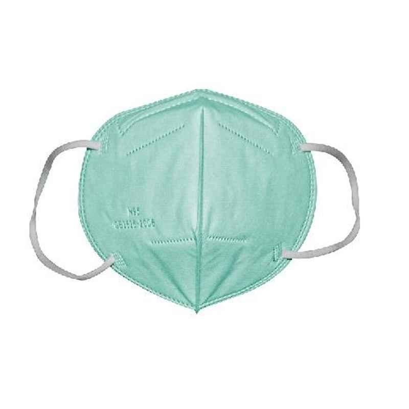 Nova Safe N95 Light Green Respiratory Mask without Filter (Pack of 20)