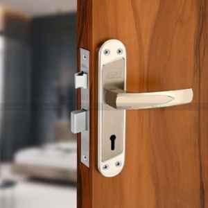 Duke 8 inch 25-40mm Stainless Steel Mortise Lock Set with 3 Keys & Brass Cylinder, 309+1001SSKY