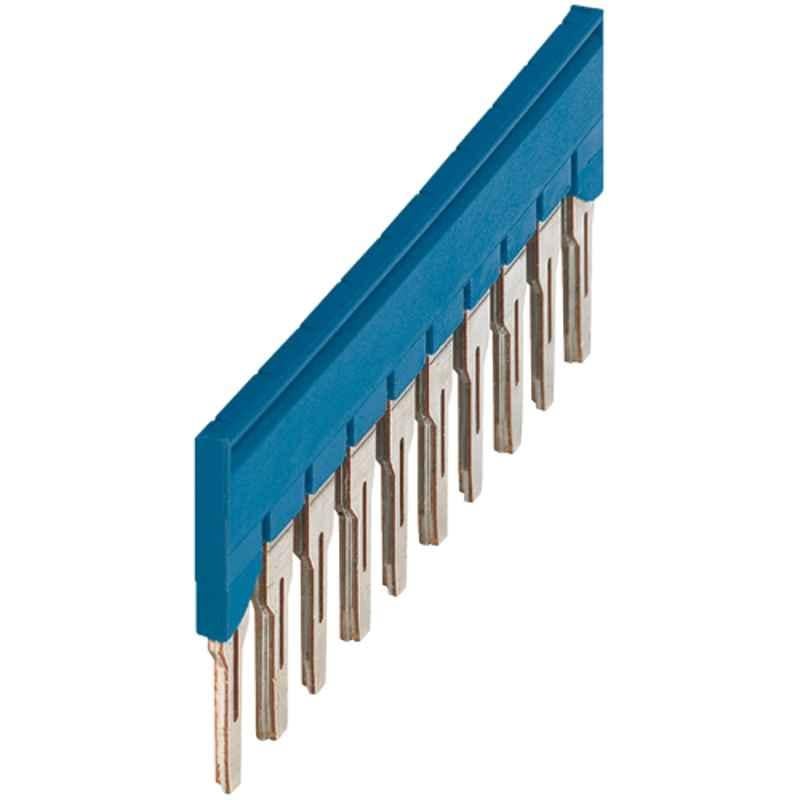 Schneider Linergy TR 6 mm² Blue Plug-in Bridge, NSYTRAL610BL (Set of 10)