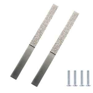 Atom Narmada 16 inch Silver Satin Finish Aluminum Pull Handle (Pack of 2)