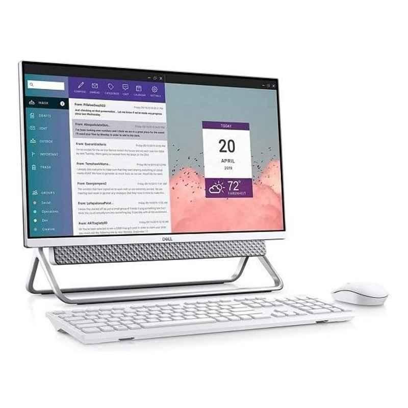 Dell Inspiron 23.8 inch Touch 8GB/1 TB+256GB SSD Silver Windows 10 Desktop, 5400A-INS-6500-SLV