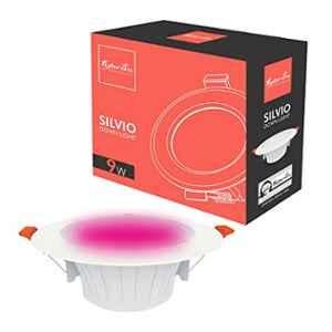 Fybros Silvio Plus 9W Aluminium Pink Round LED Ceiling Light, FLS5837A