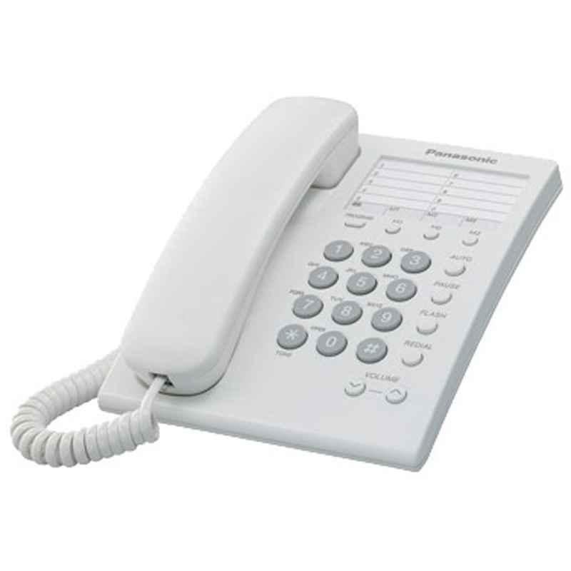 Panasonic White Corded Telephone, KX-TS500